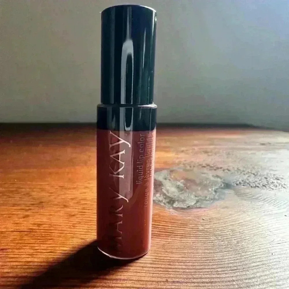 Mary Kay Liquid Lip Color Cherry Coffee Lipstick *Retired* New No Box